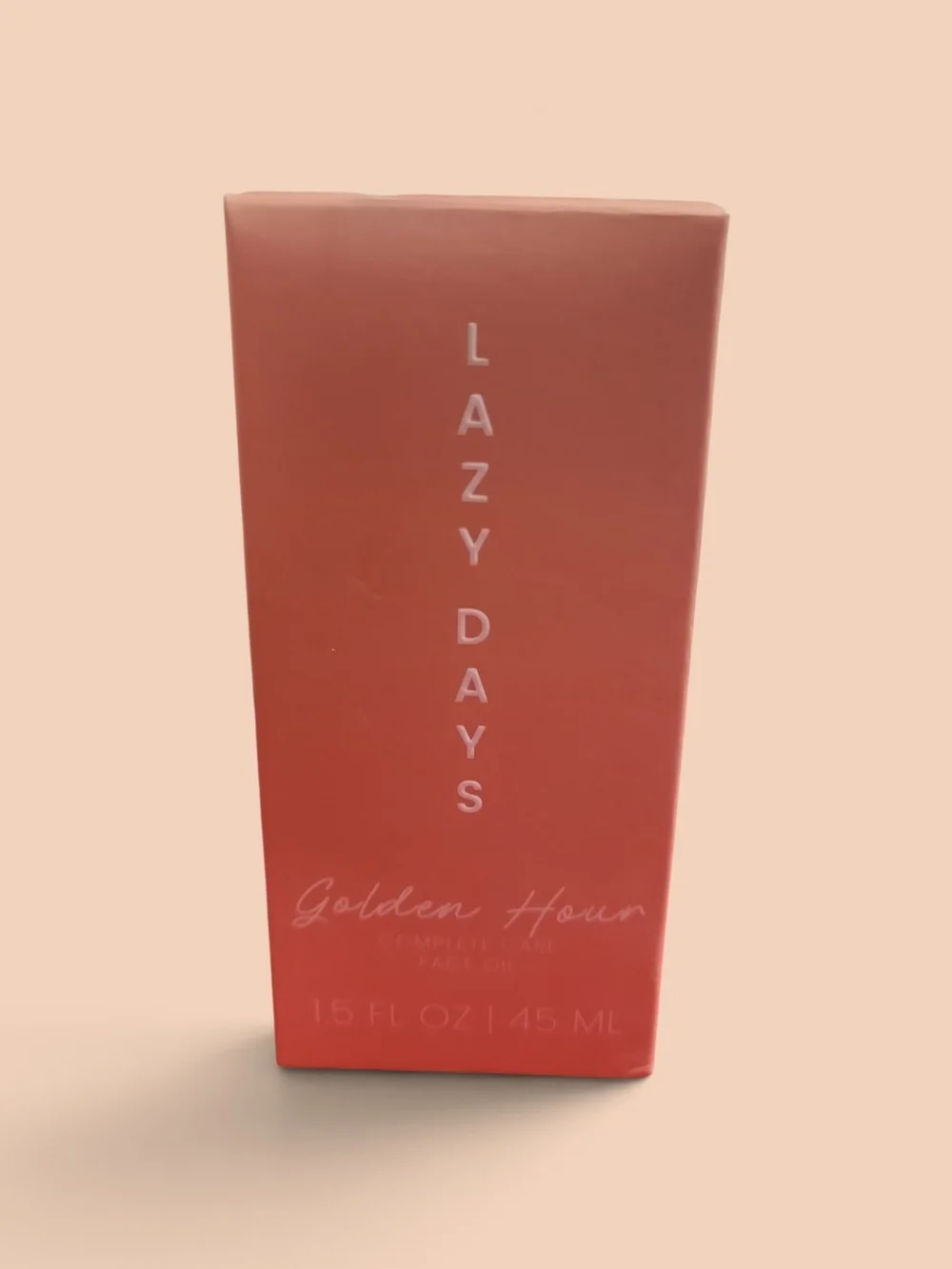 Golden Hour Face Oil Serum - Pink/Coral